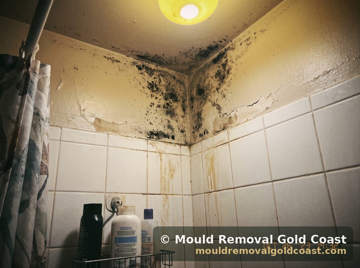 Bathroom Corner before treatment